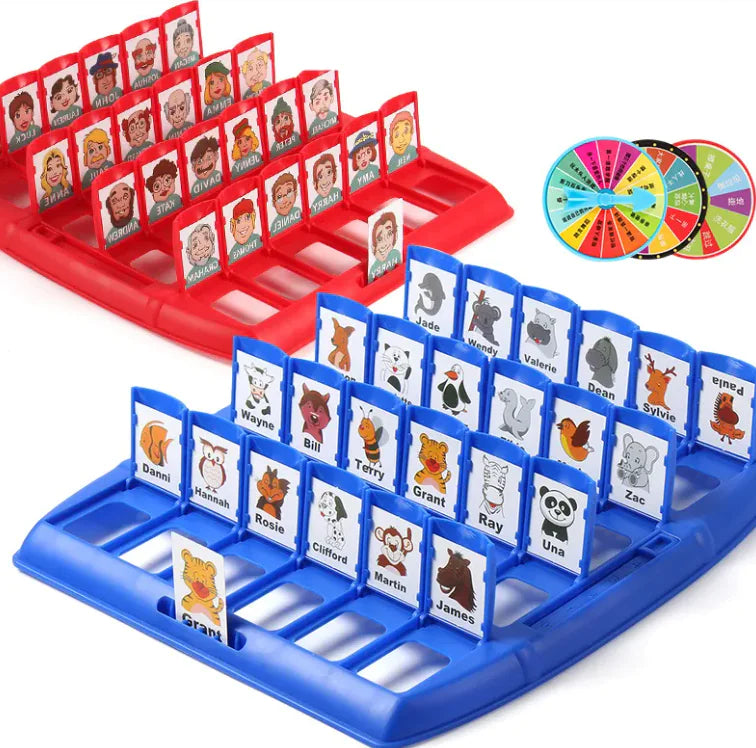 "Who I Am Double?" Educational Guessing Board Game