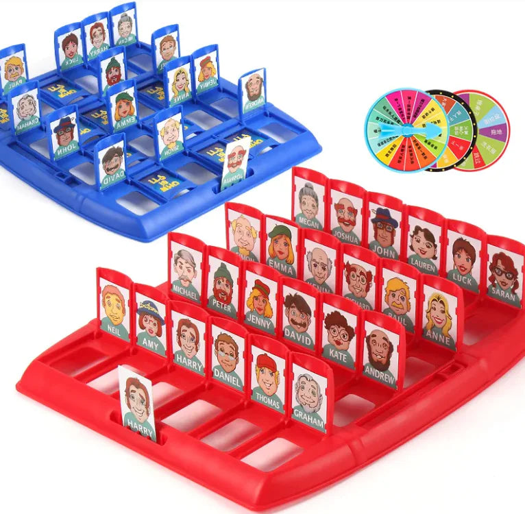 "Who I Am Double?" Educational Guessing Board Game
